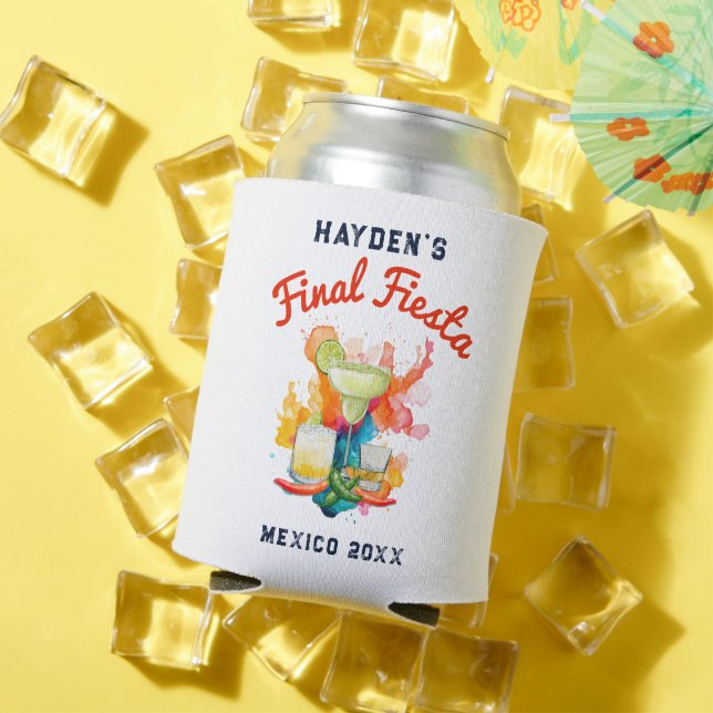 Enfriador De Latas Chicas Fin de Semana Fiesta Final México Despedida (Verano in situ)