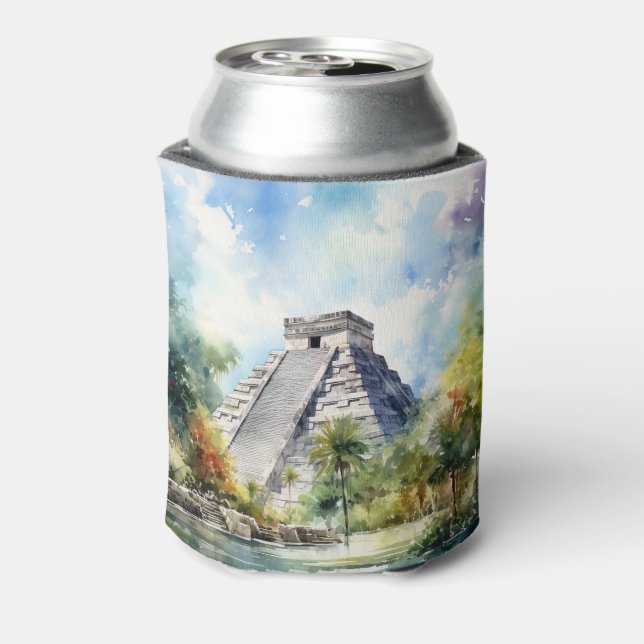 Enfriador De Latas Chichen Itza (Reverso de la lata)