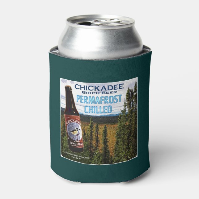 Enfriador De Latas Chickadee Birch Beer (Lata Anverso)