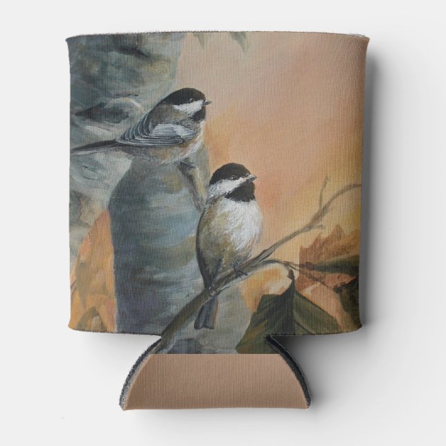 Enfriador De Latas Chickadees By Jason Street (Anverso)