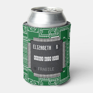 Enfriador De Latas Chip En La Tarjeta De Circuito Impreso Con Su Nomb