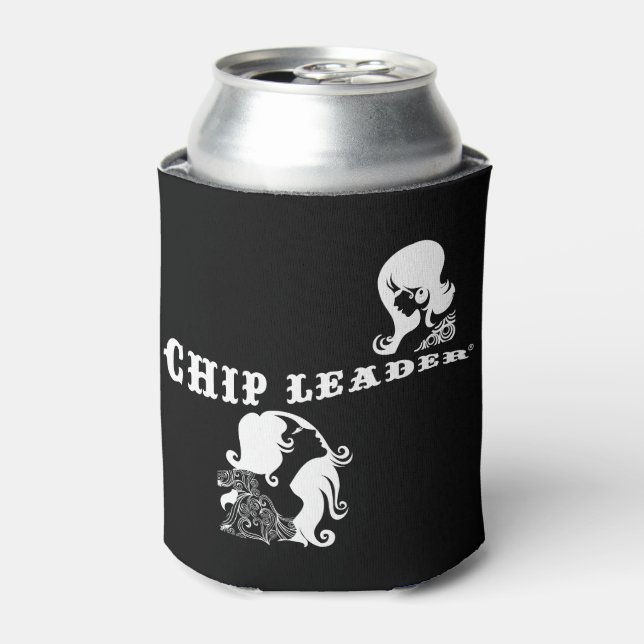 Enfriador De Latas Chip Leader® Casino Ladies (Lata Anverso)