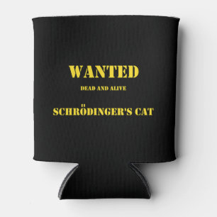 Enfriador De Latas Chiste Cuántico Divertido: El Gato de Schrödinger