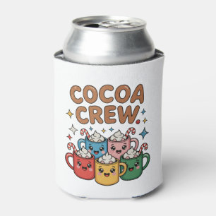 Enfriador De Latas Chocolate Caliente Crew Kawaii Navidad Xmas