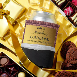 Enfriador De Latas Chocolate Golden Ticket personalizado