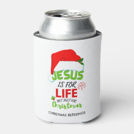 Enfriador De Latas Christian JESUS ESTÁ A FAVOR DE LA VIDA, no sólo d