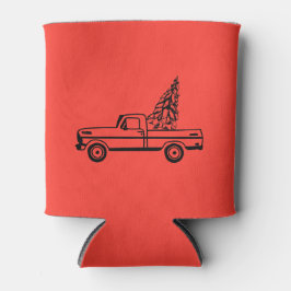 Enfriador De Latas Christmas tree truck