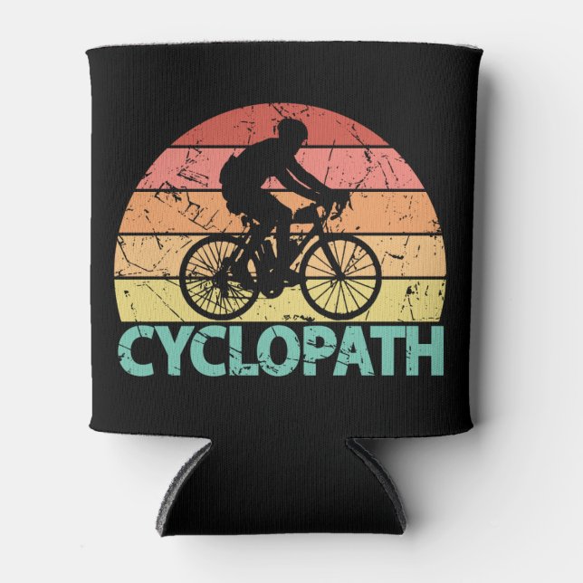 Enfriador De Latas Ciclopath divertida (Anverso)