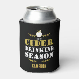 Enfriador De Latas Cider Drinker Thanksgiving Holidays