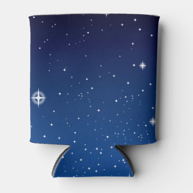 Enfriador De Latas Cielo Starry azul profundo (Anverso)