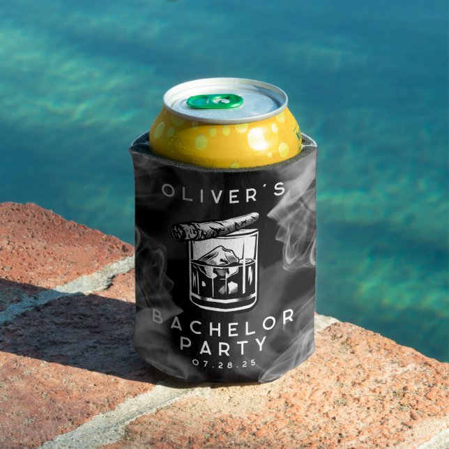 Enfriador De Latas Cigarros modernos de bachiller Party y Whiskey Bla (Piscina in situ)