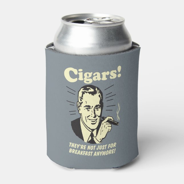 Enfriador De Latas Cigarros: Ya no solo desayuno (Lata Anverso)