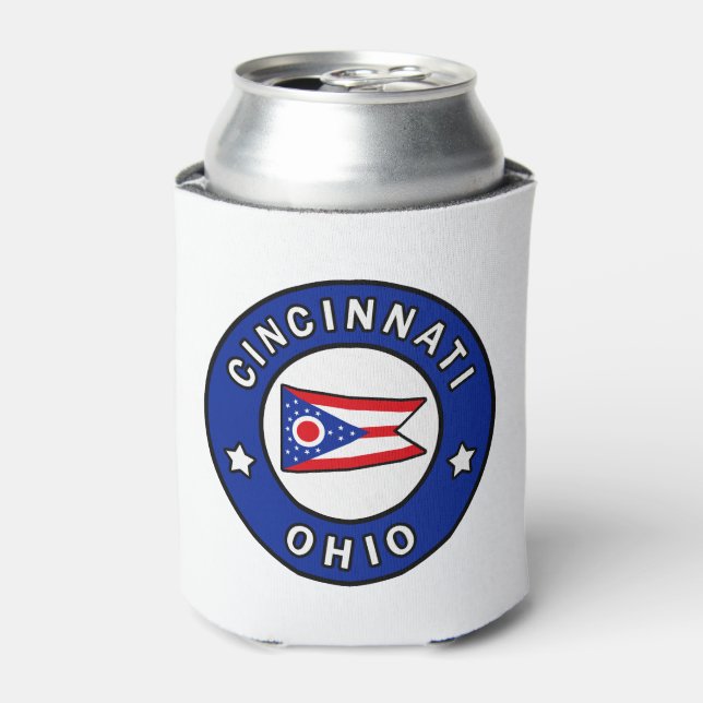 Enfriador De Latas Cincinnati Ohio (Lata Anverso)