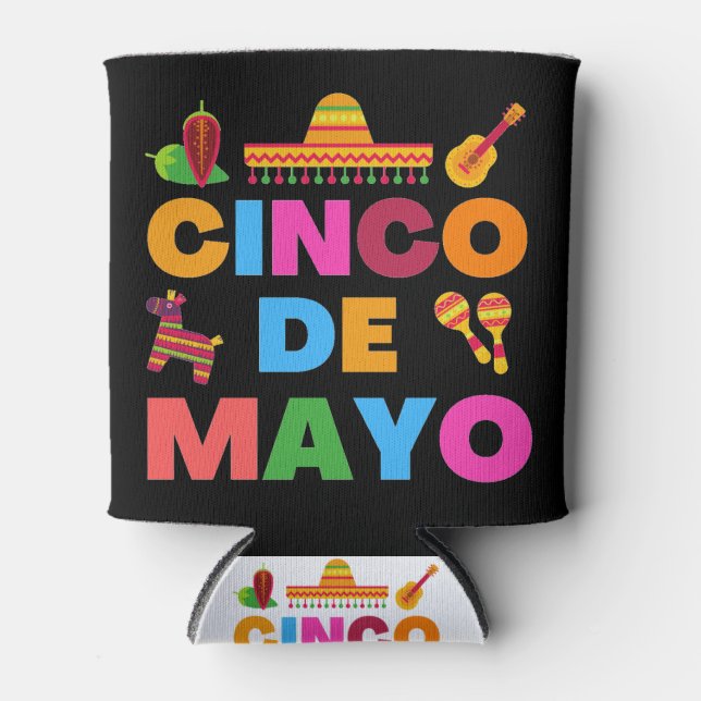 Enfriador De Latas Cinco de mayo (Anverso)