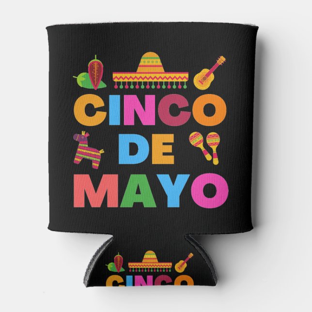 Enfriador De Latas Cinco De Mayo (Anverso)