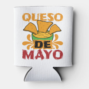 Enfriador De Latas Cinco de Mayo Queso Divertido Chiste