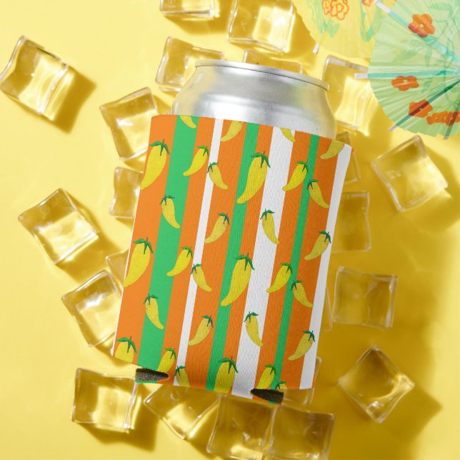 Enfriador De Latas Cinco De Mayo Tiras Y Pimientos (Verano in situ)