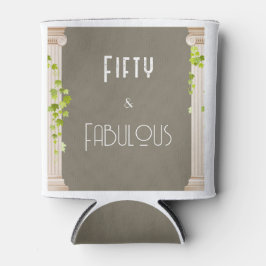 Enfriador De Latas Cincuenta fabulosos cumpleaños elegante tema grieg