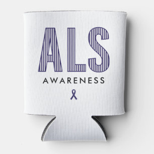 Enfriador De Latas Cinta azul para la toma de conciencia de ALS
