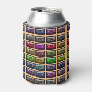 ENFRIADOR DE LATAS CINTAS DE CASSETTE AMANTE DE LA MÚSICA RETRO
