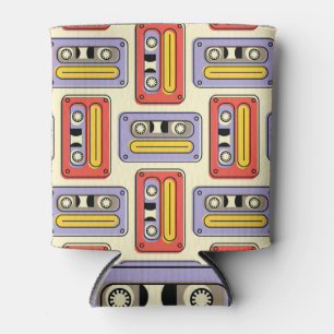 Enfriador De Latas Cintas de cassette retro: sin fisuras.