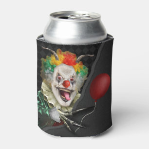 Enfriador De Latas Circo asustadizo del payaso espeluznante de