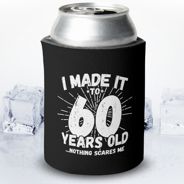 Enfriador De Latas Cita de cumpleaños número 60, graciosa, Sarcástica (Subido por el creador)
