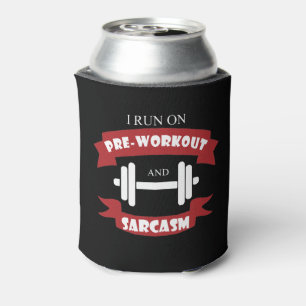 Enfriador De Latas Cita divertida del gimnasio del sarcasmo del
