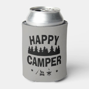 Enfriador De Latas Cita que acampa de la diversión del campista