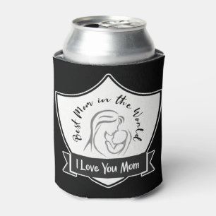 Enfriador De Latas Citas de Día de la Madre te amo mamá 2.