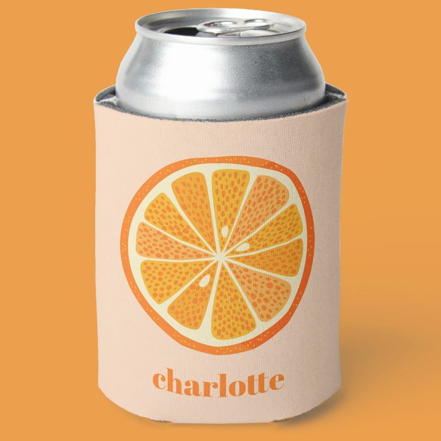 Enfriador De Latas Citrus Naranja Diversión personalizada (Subido por el creador)