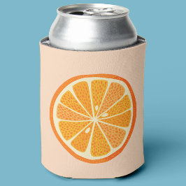 Enfriador De Latas Citrus Naranja Fun