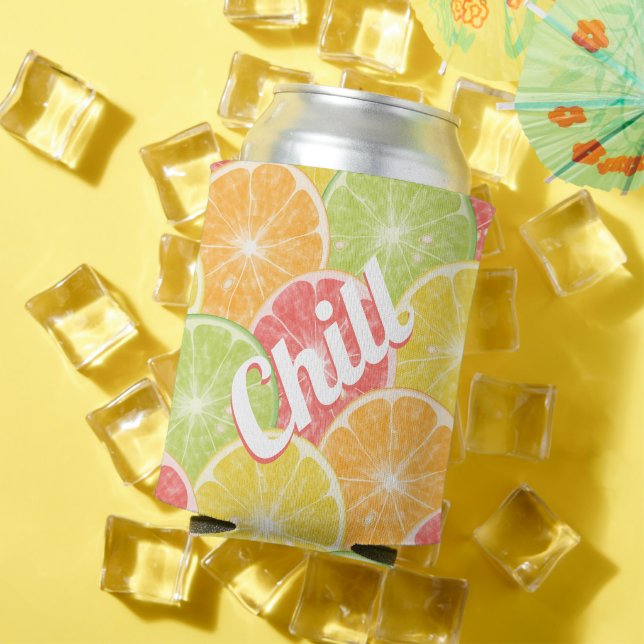 Enfriador De Latas Citrus Slices Chill (Verano in situ)