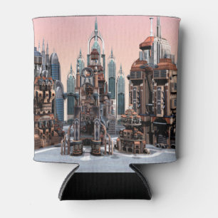 Enfriador De Latas Ciudad futurista
