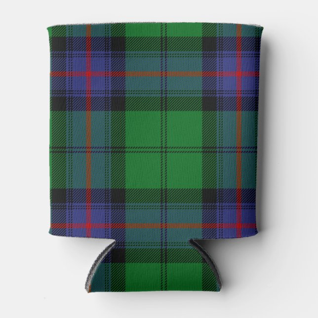 Enfriador De Latas Clan Armstrong Tartan Plaid (Anverso)