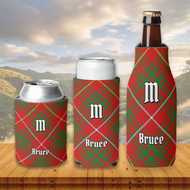 Enfriador De Latas Clan Bruce Tartan (Subido por el creador)