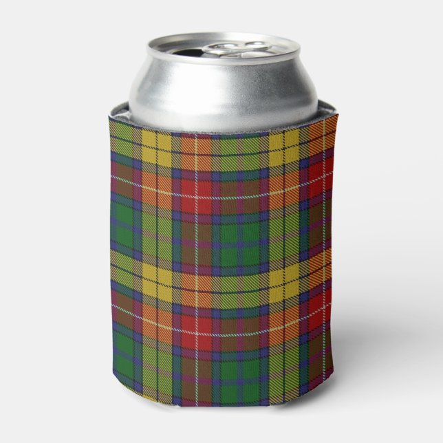Enfriador De Latas Clan Buchanan Tartan (Lata Anverso)