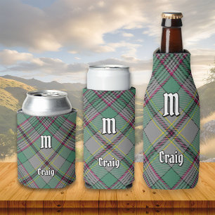 Enfriador De Latas Clan Craig Tartan Refrigerador de bebidas