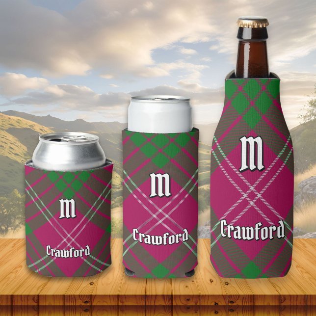 Enfriador De Latas Clan Crawford Tartan Refrigerador de bebidas (Subido por el creador)