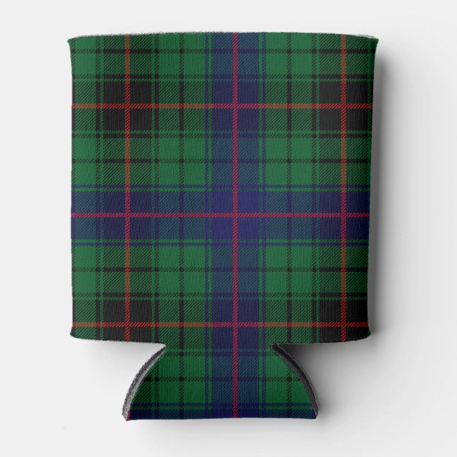 Enfriador De Latas Clan Davidson Tartan Plaid (Anverso)
