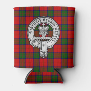 Enfriador De Latas Clan Donnachaidh (Robertson) Escudo y Tartán