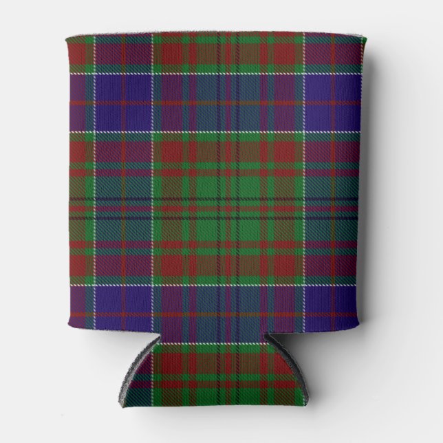 Enfriador De Latas Clan escocés Adams Tartan Plaid (Anverso)