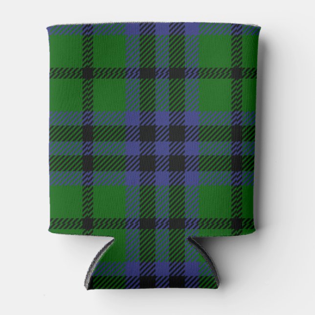 Enfriador De Latas Clan escocés Austin Tartan Plaid (Anverso)
