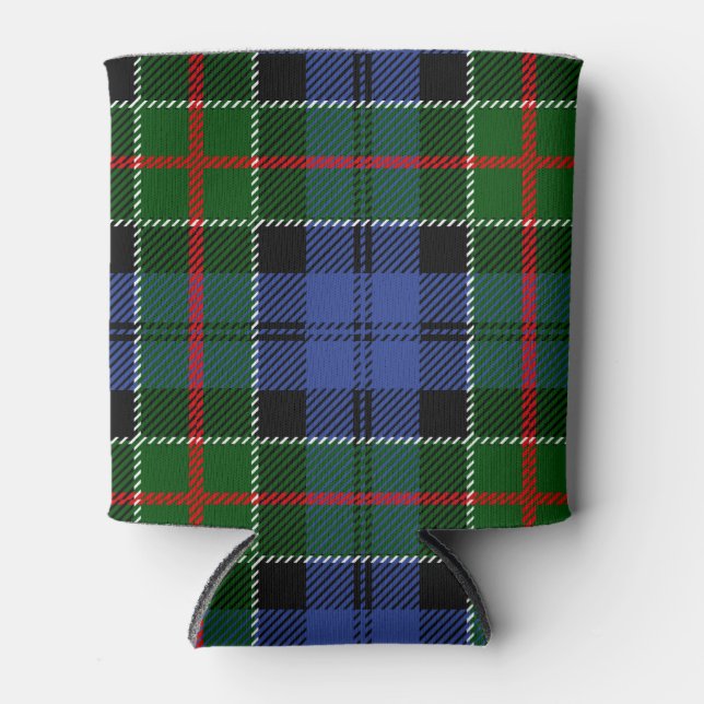 Enfriador De Latas Clan escocés Colquhoun Tartan Plaid (Anverso)
