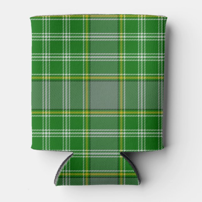 Enfriador De Latas Clan escocés Currie Tartan Plaid (Anverso)