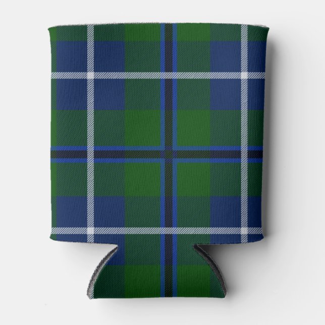 Enfriador De Latas Clan escocés Douglas Tartan Plaid (Anverso)