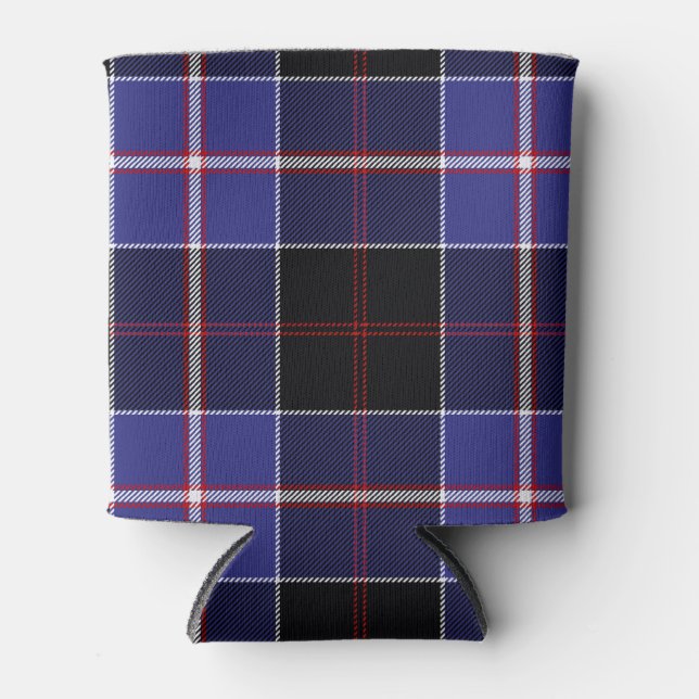 Enfriador De Latas Clan escocés Dunlap Tartan Plaid (Anverso)