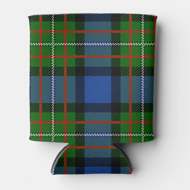 Enfriador De Latas Clan escocés Fergusson Tartan Plaid (Anverso)