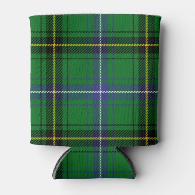 Enfriador De Latas Clan escocés Henderson Tartan Plaid (Anverso)