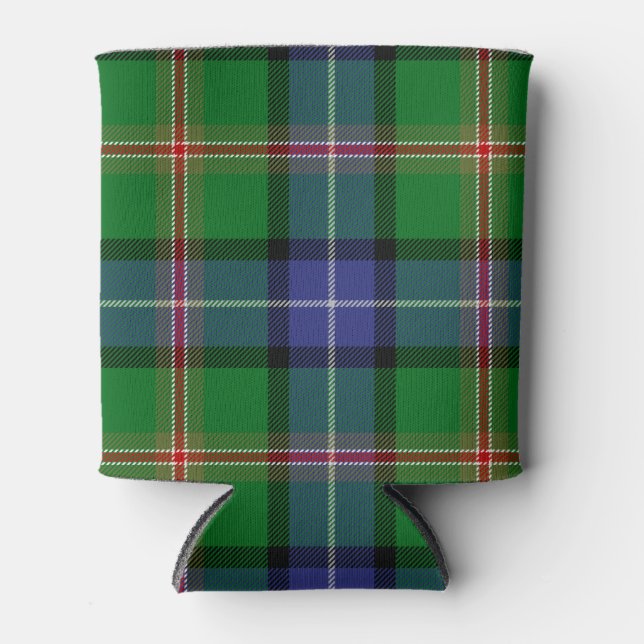 Enfriador De Latas Clan escocés Jones Tartan Plaid (Anverso)